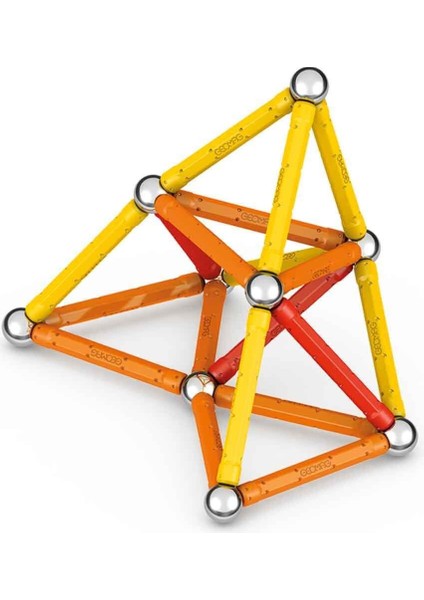 Geomag Classic 42 Parça Manyetik Yapı Oyunu Seti – Manyetik Çubuk ve Bilye Eğitici Oyuncak
