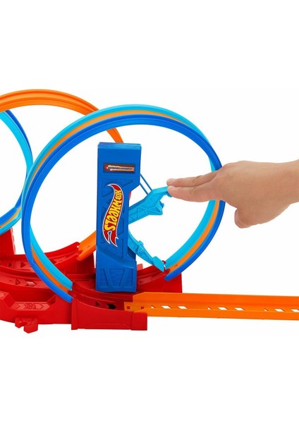 HPX93 Hot Wheels Ultra Hots Çılgın Çember Yarışı Seti