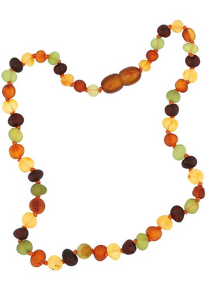 Bebek Damla Kehribar Diş Kolye modelleri