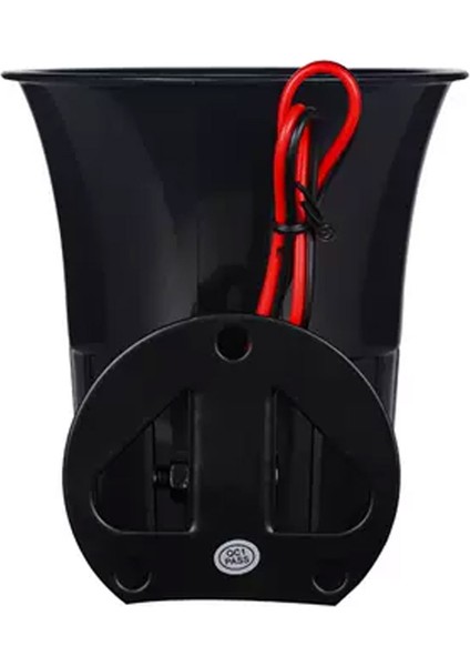 12 Volt 30 Watt 6 Melodili Horn Siren Hoparlör (4401)