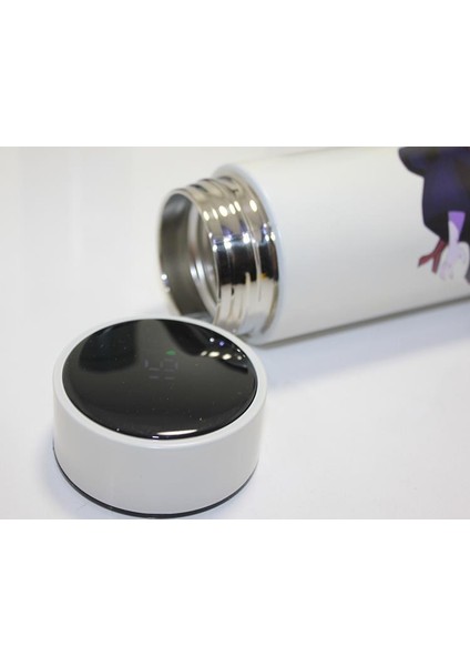 1 Adet Anime Baskılı Dijital Göstergeli Termos 500 ml fiyatları