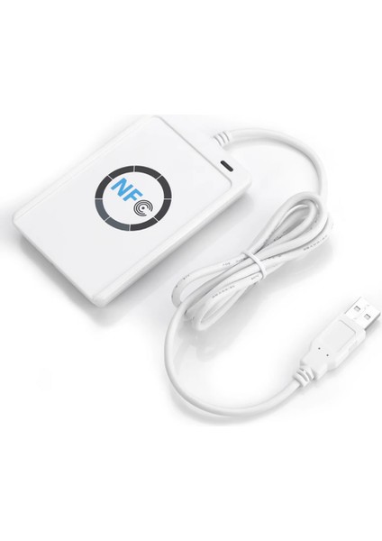 ACR122U 13.56MHZ Rfid Okuyucu Yazıcı USB Kopyalayıcı Nfc Manyetik Kart Anahtarlık Etiket Okuyucu