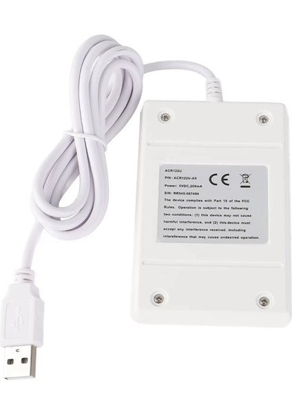 ACR122U 13.56MHZ Rfid Okuyucu Yazıcı USB Kopyalayıcı Nfc Manyetik Kart Anahtarlık Etiket Okuyucu fırsatları