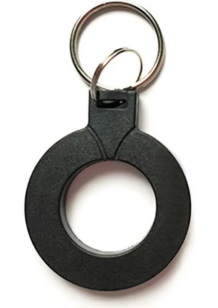 13.56MHZ Rfıd Halka Tip Tag Siyah Nfc Uıd Kimlik No Değiştirilebilir Etiket Anahtarlık Manyetik Kart