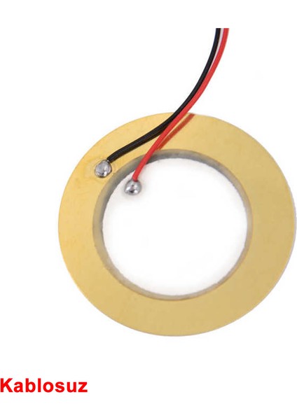 20MM Piezo Disk Ses Üretici Oyuncak Alarm Acil Tehlike Uyarı Kapı Zil Oyun Ton Şarkı Kısa Devre Buto