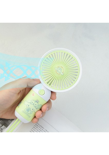 Sevimli Karakter Desenli Sessiz Usb Şarjlı Mini Fan Kalemtraşlı, Taşınabilir Masaüstü Fan fiyatları