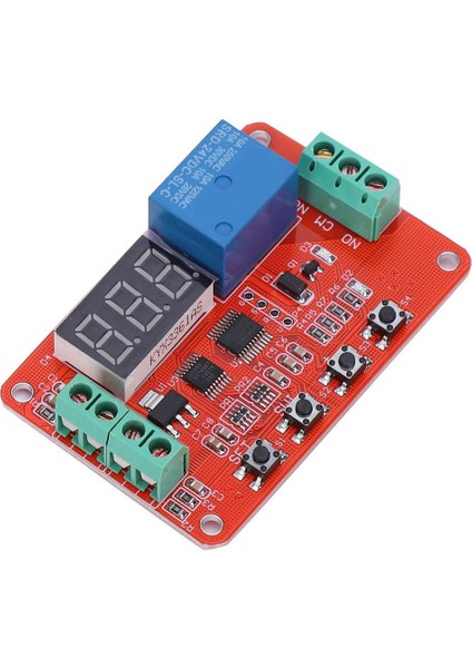 DVB01 DC12V Modül Voltmetre Şarj Deşarj Koruma Voltaj Aralık Karşılaştırıcı 220V 6A Röle Kontrol