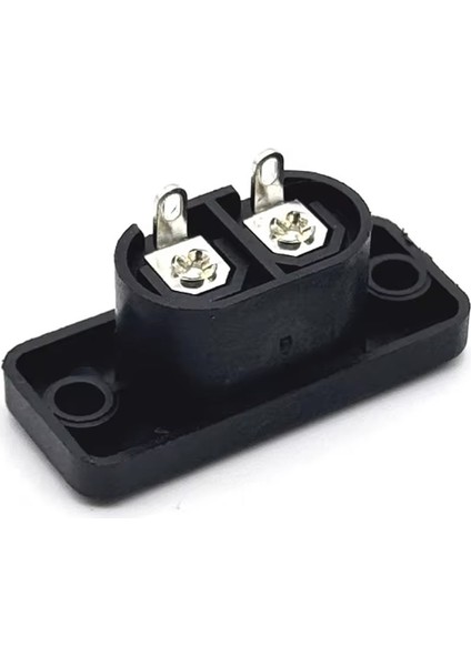 220V 5A Ac Dişi Power Giriş Soketi C7 2 Pin Panel Montaj Tip Elektrik Güç Kablo Bağlantı Konnektörü