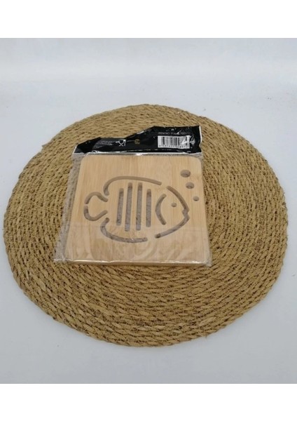 Şnr 700557 Nihale Bambu Balık Kare 1X24
