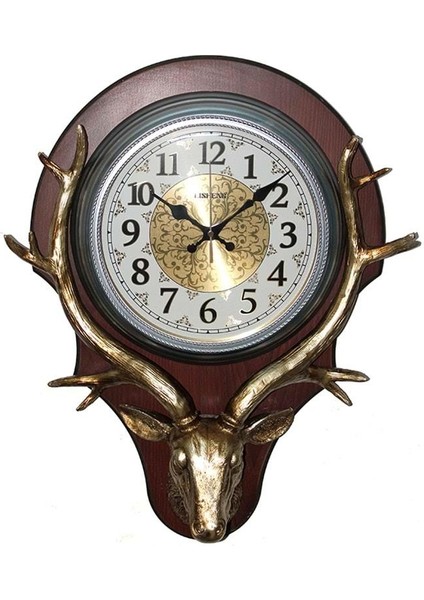Duvara Asmalı Geyik Saat Dekoratif Hediyelik fiyatları
