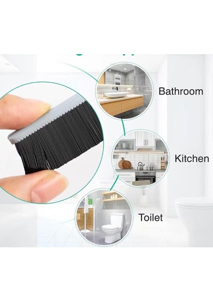 Derz Arası Banyo Mutfak Dar Alan Ince Temizlik Fırçası