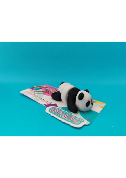 Sevimli Panda Anahtarlık - 3D Baskı Özel Tasarım