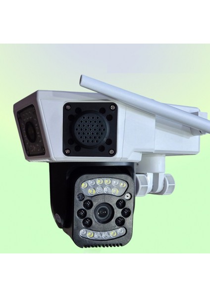 Çift Kameralı 1080P Wıfı Ptz Kamera Yeni Ayak Tasarımı