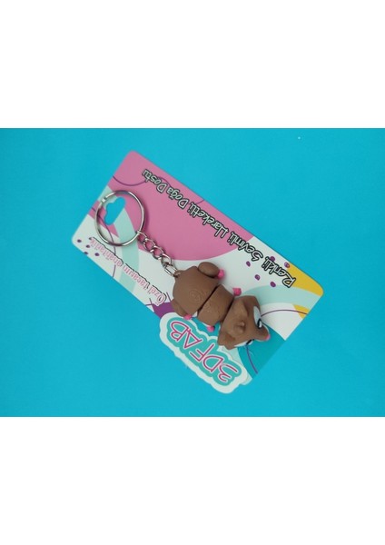Sevimli Hamster Anahtarlık - 3D Baskı Özel Tasarım