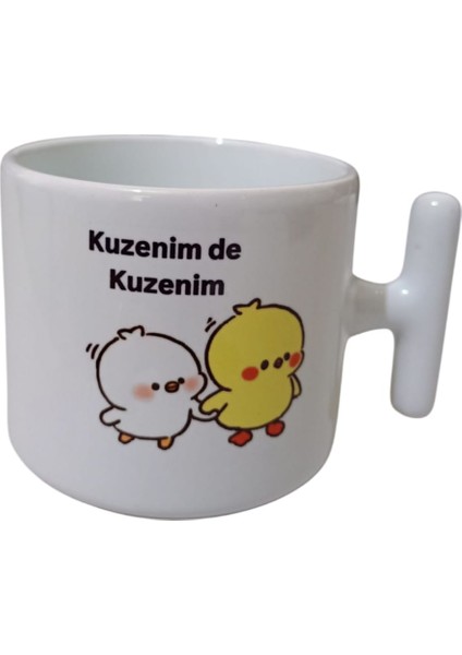 Kuzenim De Kuzenim Çift Taraf Baskılı Kupa- Seramik Çay, Kahve Bardağı fiyatları