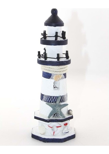 Ahşap Marin Deniz Feneri Biblo