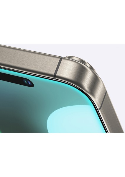 iPhone 16 Amazingthing Titan Mat Parmak Izi Bırakmayan Temperli Cam Ekran Koruyucu Siyah modelleri