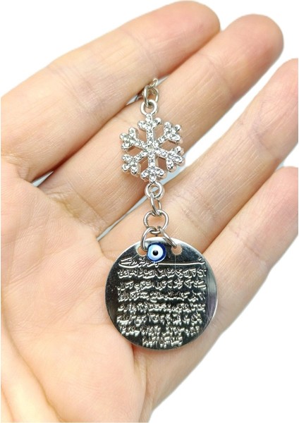 Küçük Dikiz Ayna Süsü, Parlak Taşlı Kartanesi Metal Ayetel Kürsi Yeni Araba Hediyesi fiyatları