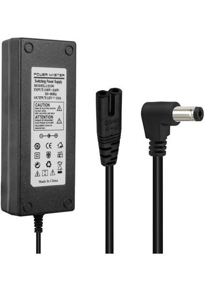 PM-160 12 Volt - 10 Amper - 120 Watt 5.5*2.5 mm L Uçlu Plastik Kasa Masaüstü Adaptör fiyatları