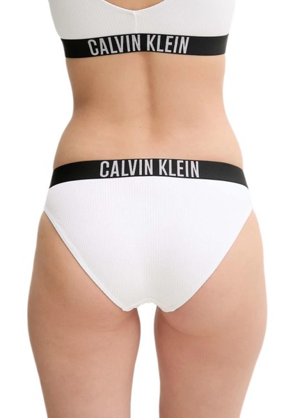 Kadın Beyaz Bikini Alt KW0KW02752 modelleri