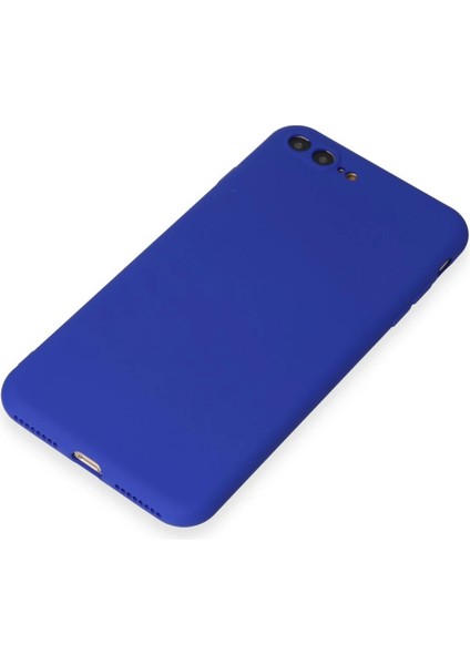 Apple iPhone 7 Plus Kılıf First Silikon - Mavi Gnzrz
