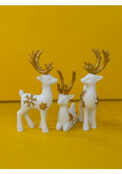 Beyaz Geyik Figürlü Biblo fiyatları