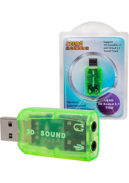 5.1 Channel USB 2.0 Ses Kartı (4401)