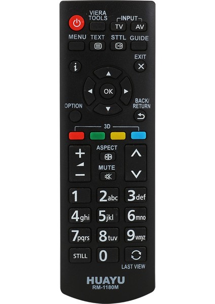 Huayu Kl Panasonıc RM-1180M Lcd-Led Tv Kumanda Blisterli (4401)