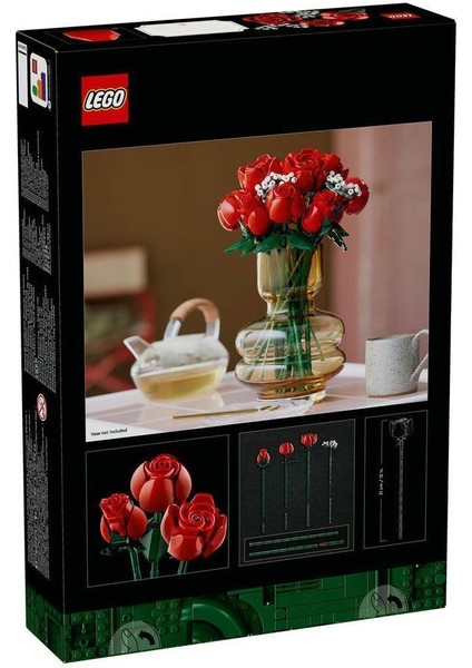 10328 LEGO Icons Gül Buketi 822 Parça +18 Yaş
