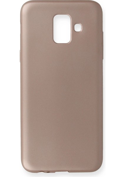 Samsung Galaxy A6 2018 Kılıf First Silikon - Rose Gold Gnzrz