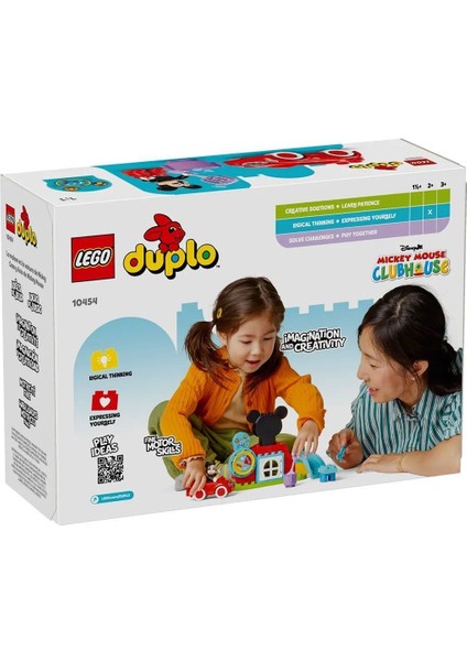10454 LEGO Duplo Mickey Mousenun Kulüp Evi ve Arabası 27 Parça +2 Yaş