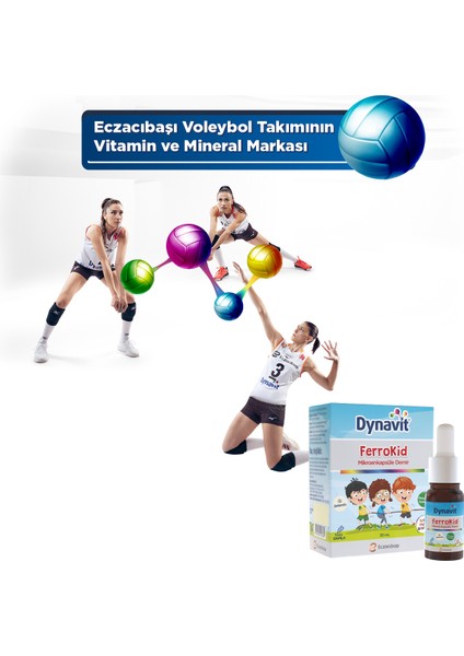 Ferrokid Damla 30 mL - Mikroenkapsüle Demir