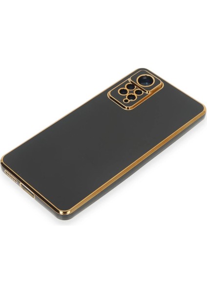 Xiaomi Redmi Note 12 Pro 4g Kılıf Volet Silikon - Siyah Gnzrz