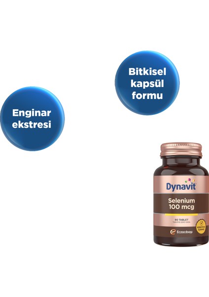 Selenium 100 mcg 90 Tablet - Selenyum