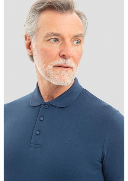Indigo Polo Yaka T-Shirt fırsatları