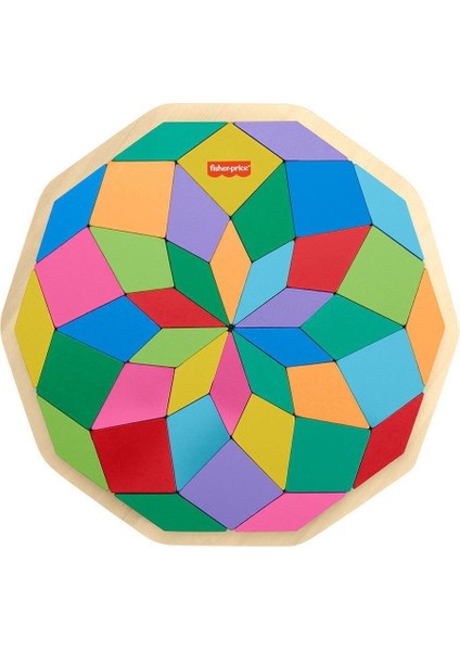 HXT94 Fisher-Price Ahşap Mandala Yapboz