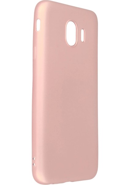 Samsung Galaxy J4 Kılıf First Silikon - Rose Gold Gnzrz