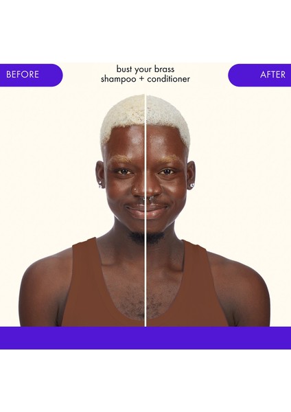 Bust Your Brass Cool Blond Mor Şampuan 275 ml