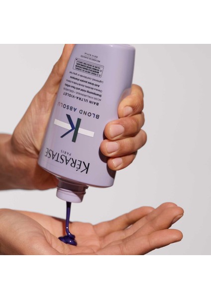 Blond Absolu Bain Ultra-Violet - Turuncu Yansımaları Nötralize Eden Şampuan 250 ml
