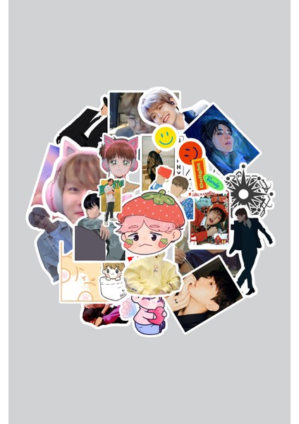 Baekhyun Exo Sticker Paketi -Bullet Journal - Ajanda - Planner - Defter - Laptop Etiket Çıkartma Çok Renkli 10 x 15 Paket Boyutu 3 x 5 cm Stickerlar Paket Içeriği 25 Adet Dadi Ramba Sticker