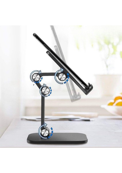 Ayarlanabilir Kaydırmaz Taban Telefon Tablet Standı