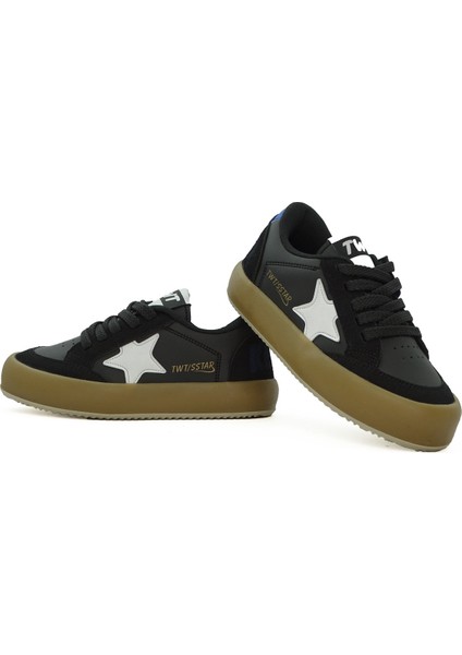 Twt / Sstar Kız Çocuk Cırtlı Bantlı Sneaker Spor Ayakkabı