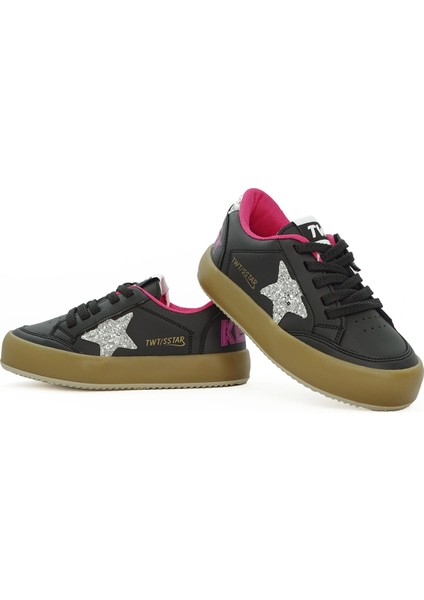 Twt / Sstar Kız Çocuk Cırtlı Bantlı Sneaker Spor Ayakkabı