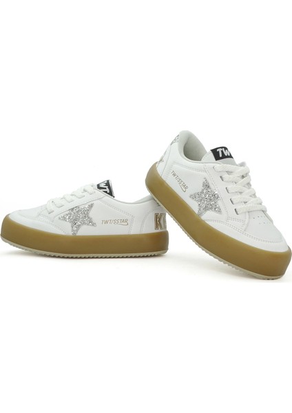 Twt / Sstar Kız Çocuk Cırtlı Bantlı Sneaker Spor Ayakkabı
