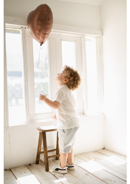 Erkek Bebek ve Çocuk Yazlık Alt Üst Takım %100 Pamuk Keten Gömlek ve Kanvas Şort Takımı 1-4 Yaş indirimleri