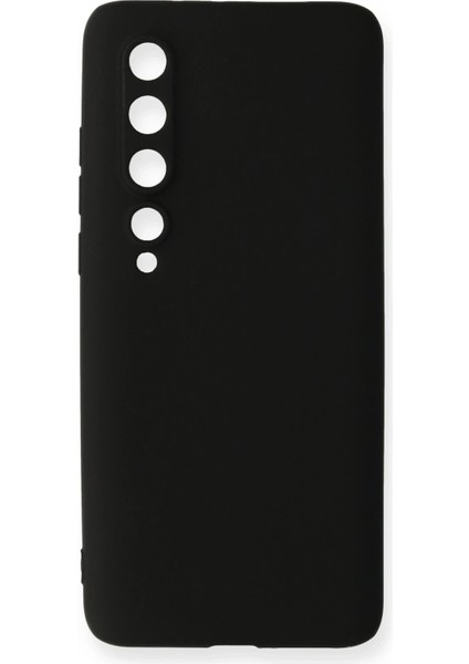 Xiaomi Mi 10 Kılıf First Silikon - Siyah Gnzrz