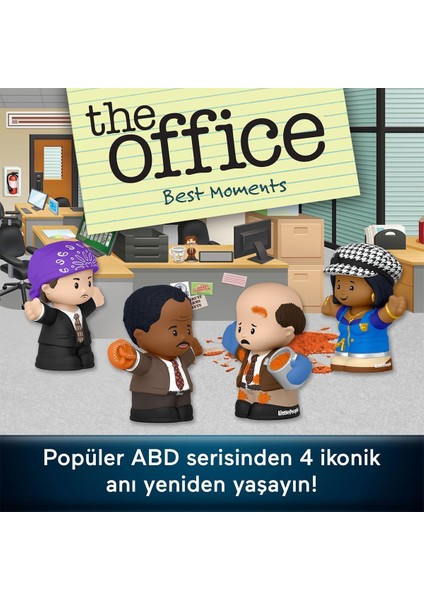 HVG56 Little People Collector The Office 6lı Paket