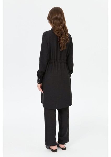 File Aller Detaylı Giy Çık Tunik Siyah indirimleri