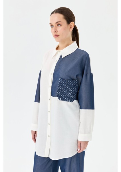 Tencel Garnili Pantolonlu Takım Laci modelleri