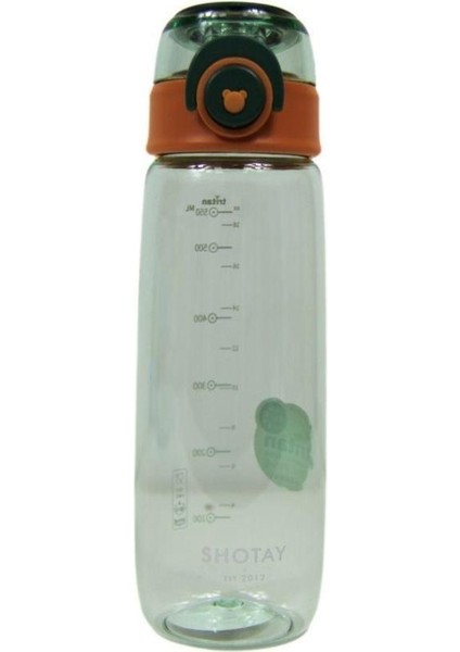Big Bear Su Matarası Tritan Yeşil 650ml